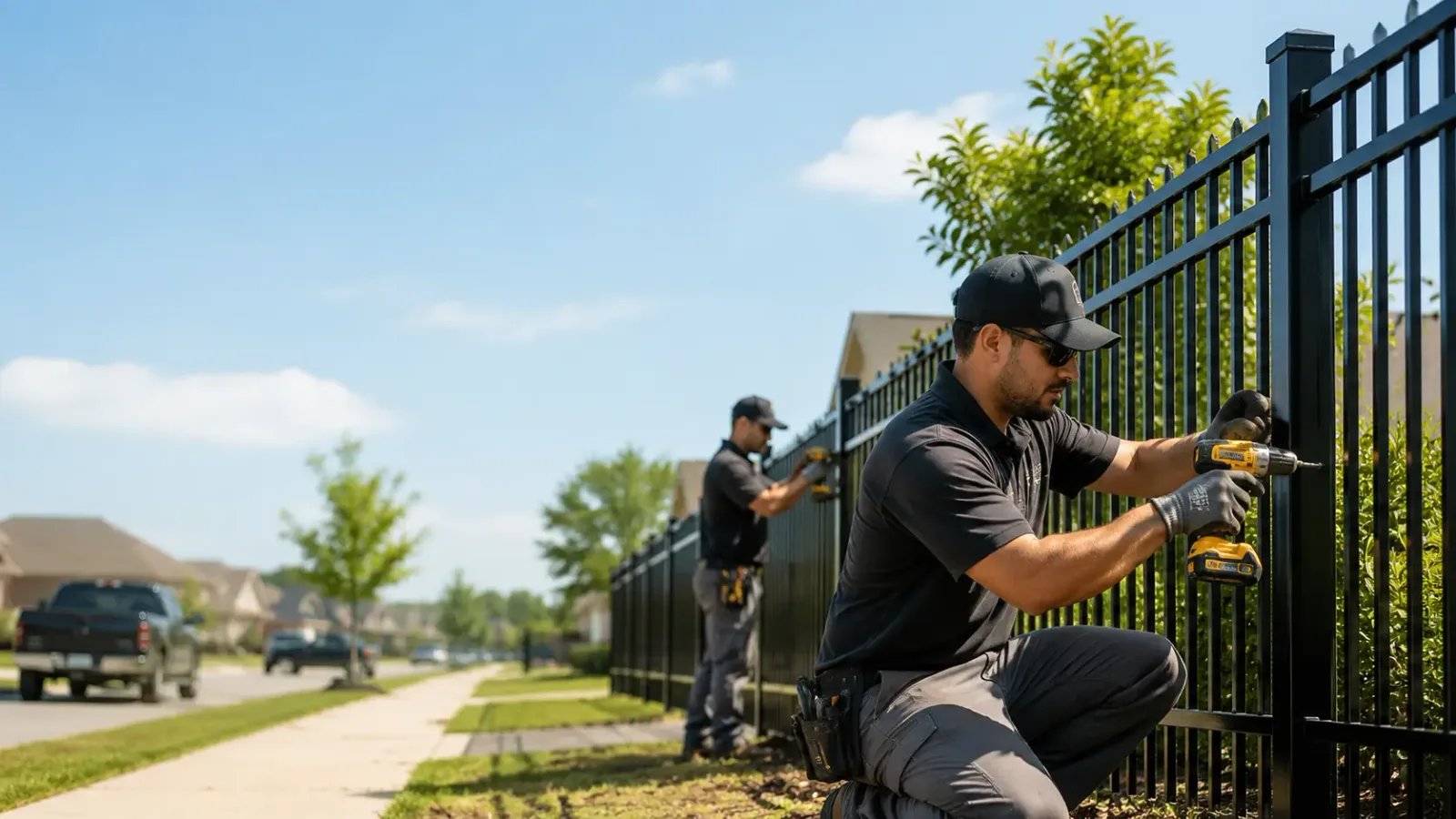 Metal Fence Installation in Hobgood, NC
